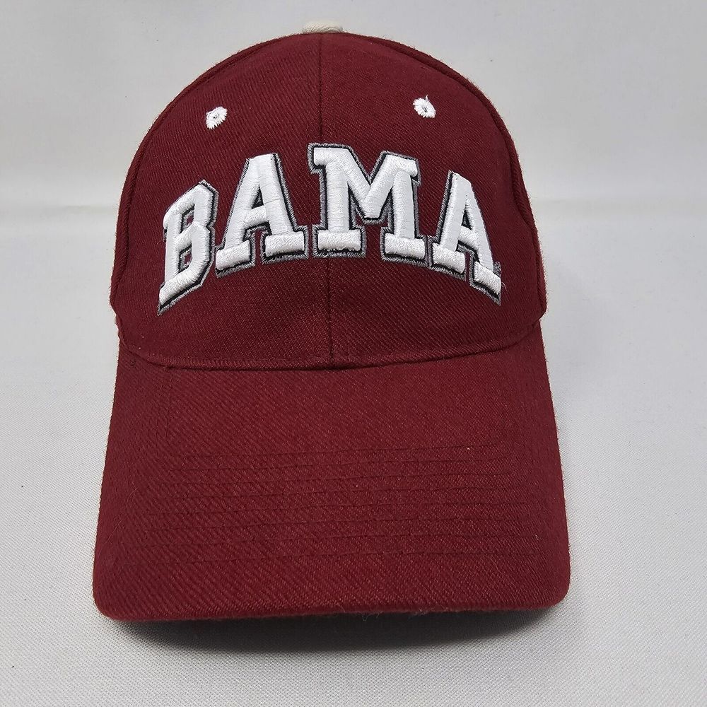 Vintage Alabama Crimson Tide Fitted Hat Size 7‎ 100% Wool Zephyr